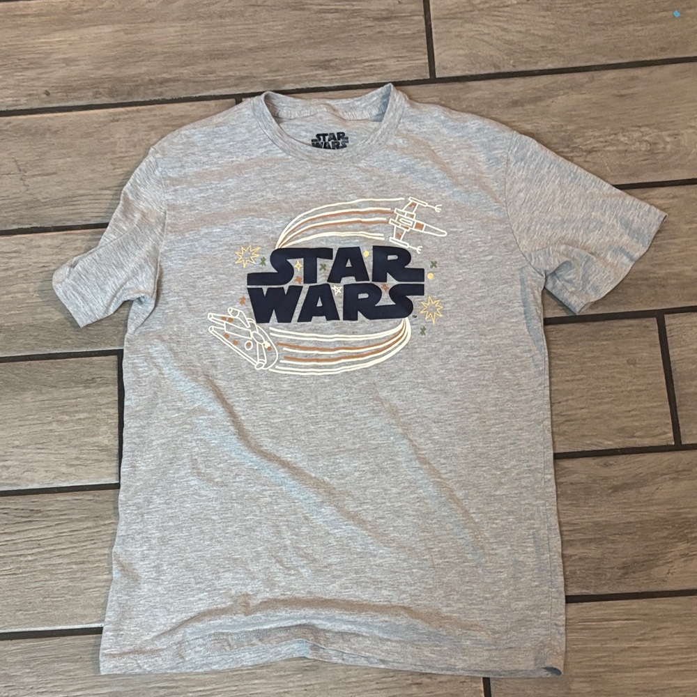 Star Wars Heather Gray Graphic Tee